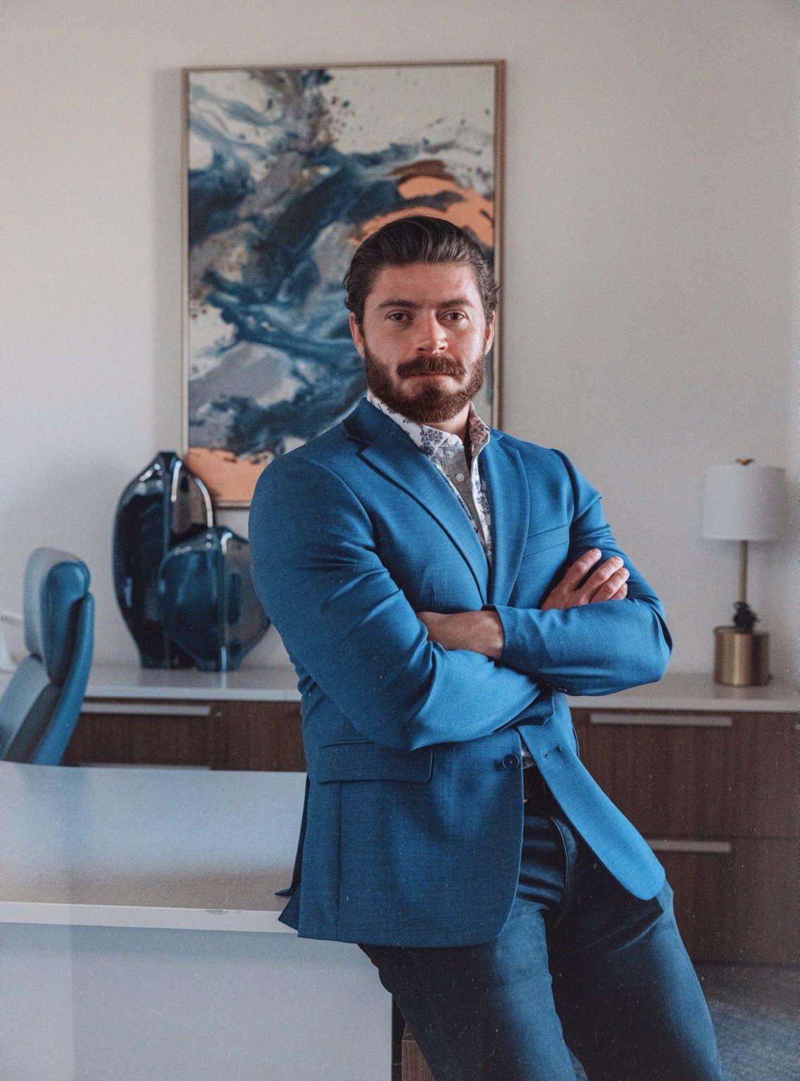 Rusk Law Nevada corporate lawyer portrait